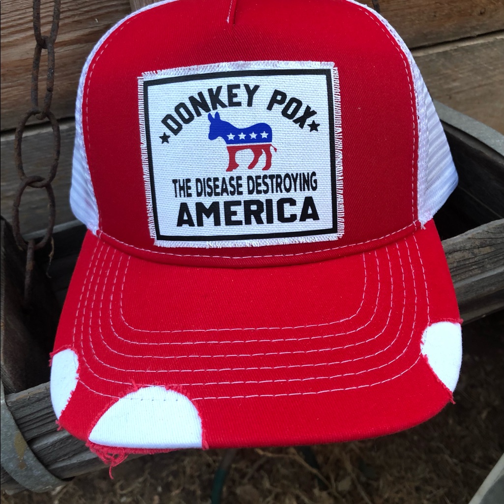 - Donkey Pox Patch Hat